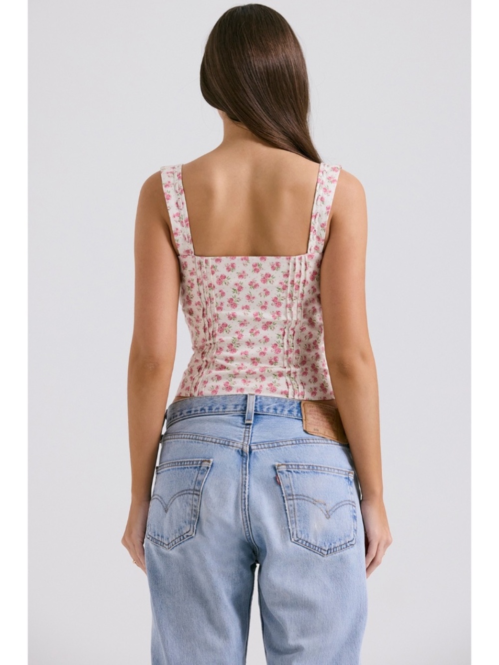 NEW House of CB Chicca Rosebud Print Top Medium - Picture 4 of 14
